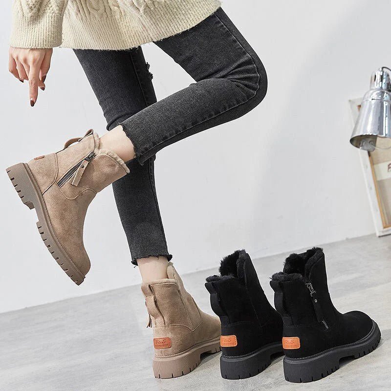 Damen Stiefelette für den perfekten Auftritt – Stil und Komfort vereint - Luxvi