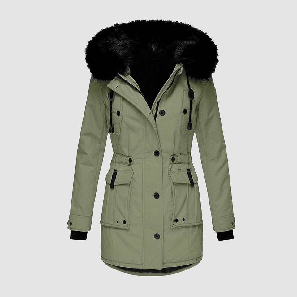 Hochwertige Damen - Winterjacke – Warm, wasserdicht und stilvoll für die kalten Tage - Luxvi