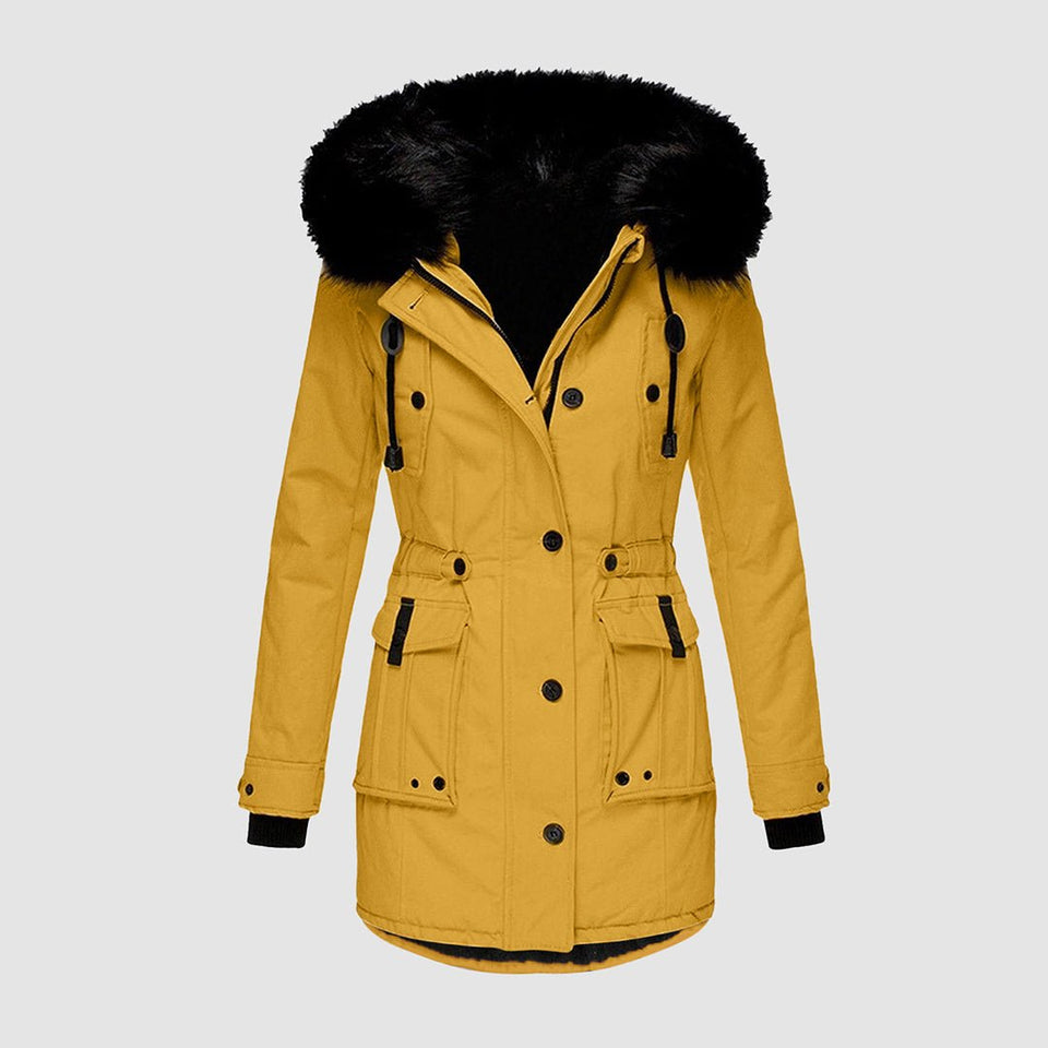 Hochwertige Damen - Winterjacke – Warm, wasserdicht und stilvoll für die kalten Tage - Luxvi
