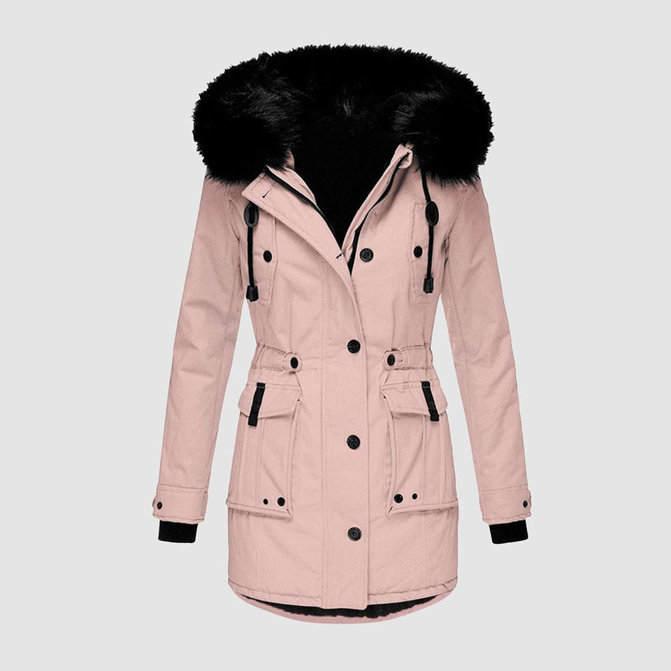 Hochwertige Damen - Winterjacke – Warm, wasserdicht und stilvoll für die kalten Tage - Luxvi
