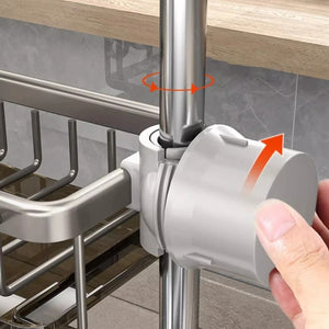 Aluminium Spülenorganizer - Die praktische Lösung für eine aufgeräumte Küche