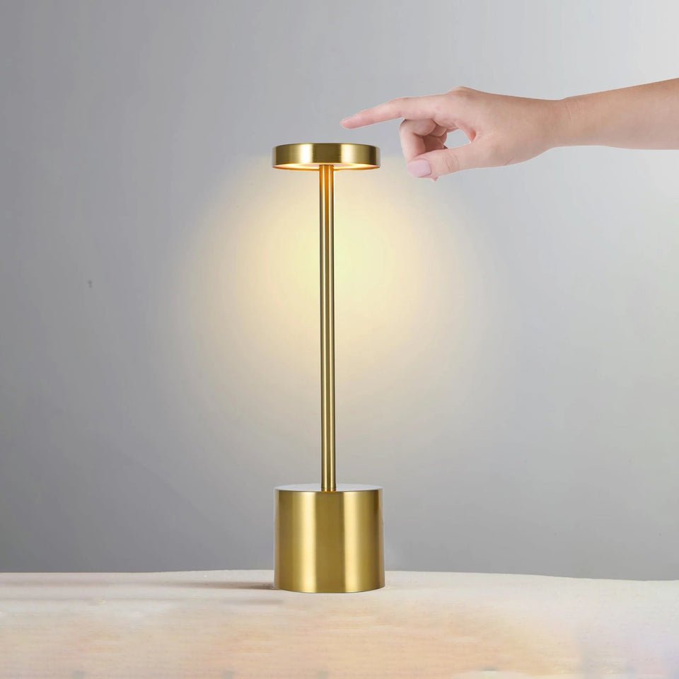 Zenova Lux – Kabellose LED - Tischlampe mit Touch - Steuerung - Luxvi